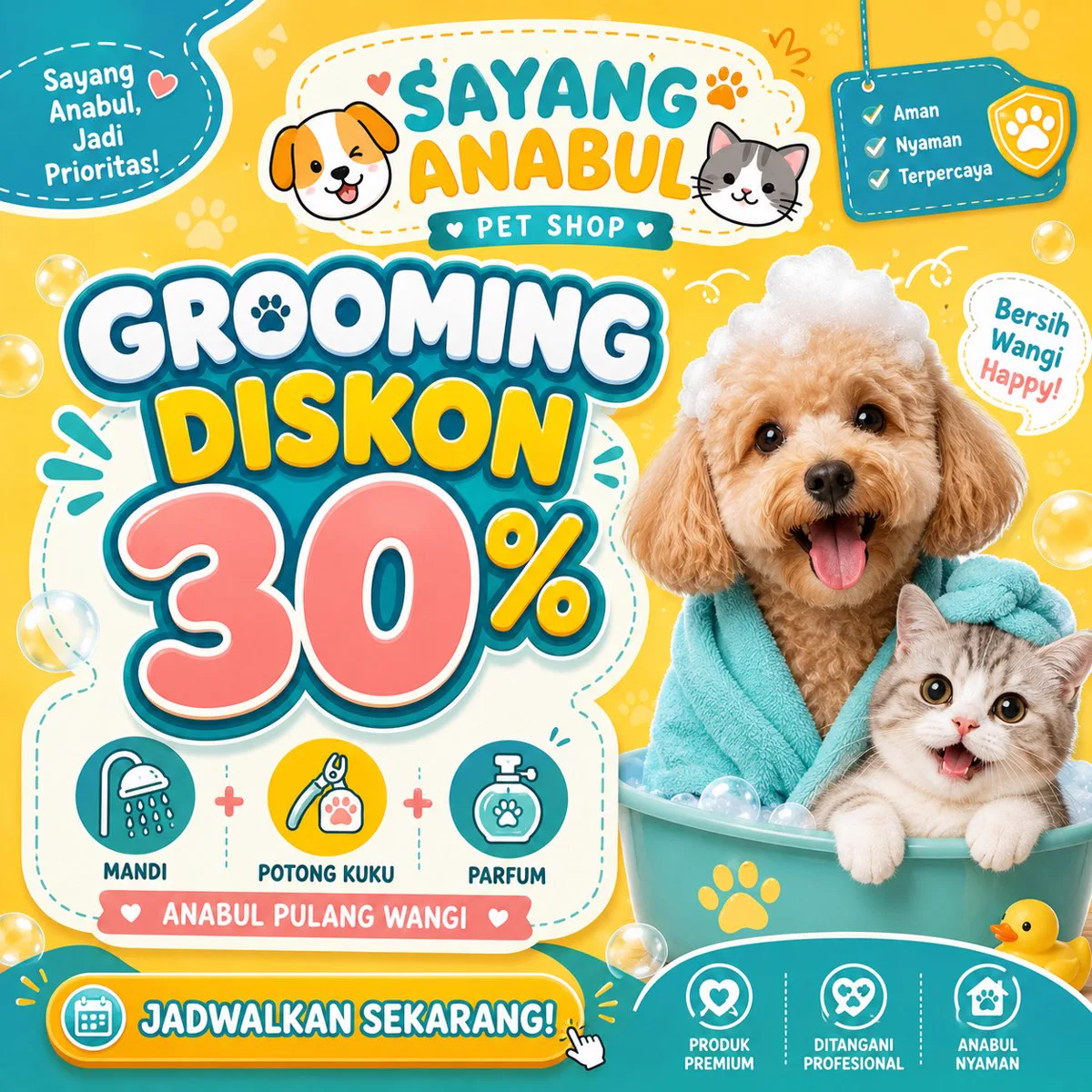 Hasil Desain Poster Feed