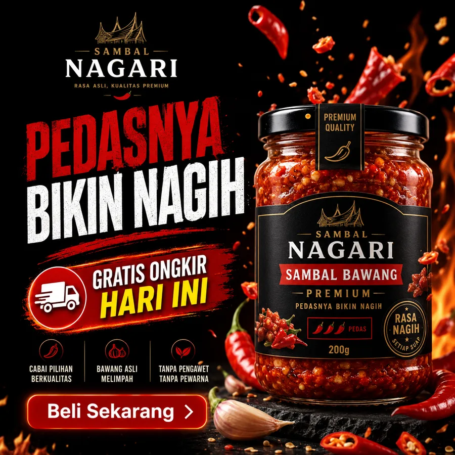 Contoh hasil Banner Iklan AI
